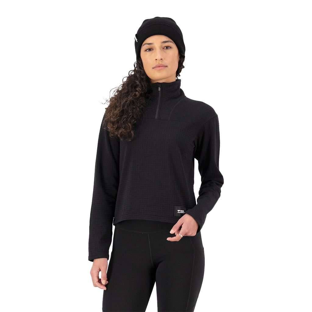 Offgrid Merino Fleece Long Sleeve - Black