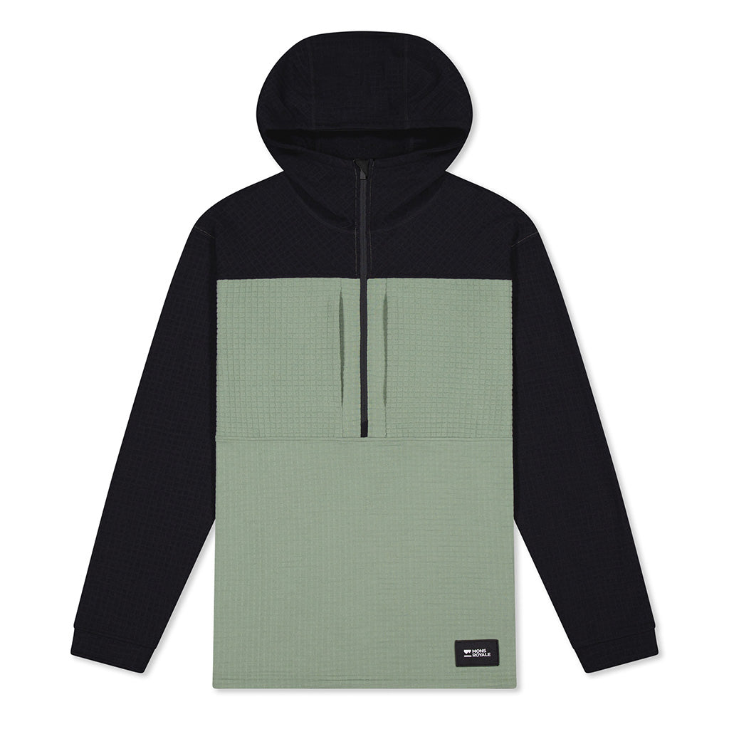 Offgrid Merino Fleece 1/2 Zip Long Sleeve - Willow