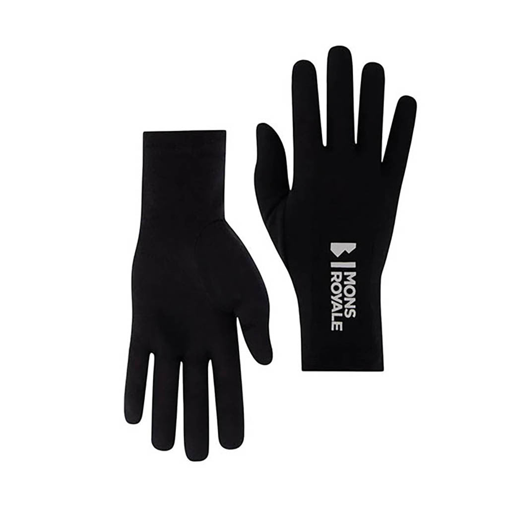 Volta Merino Glove Liners - Black