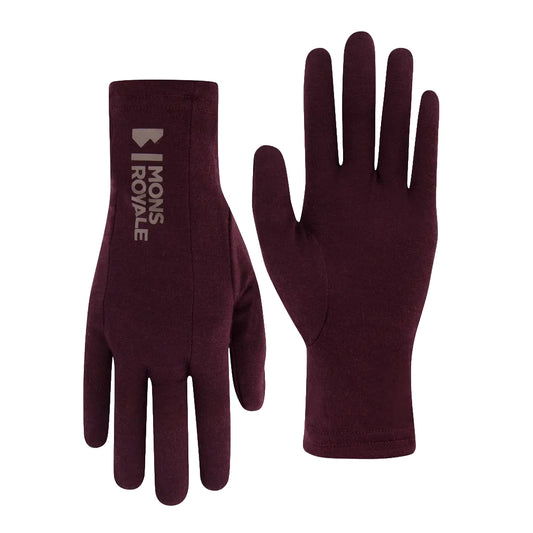 Volta Merino Glove Liners - Fig