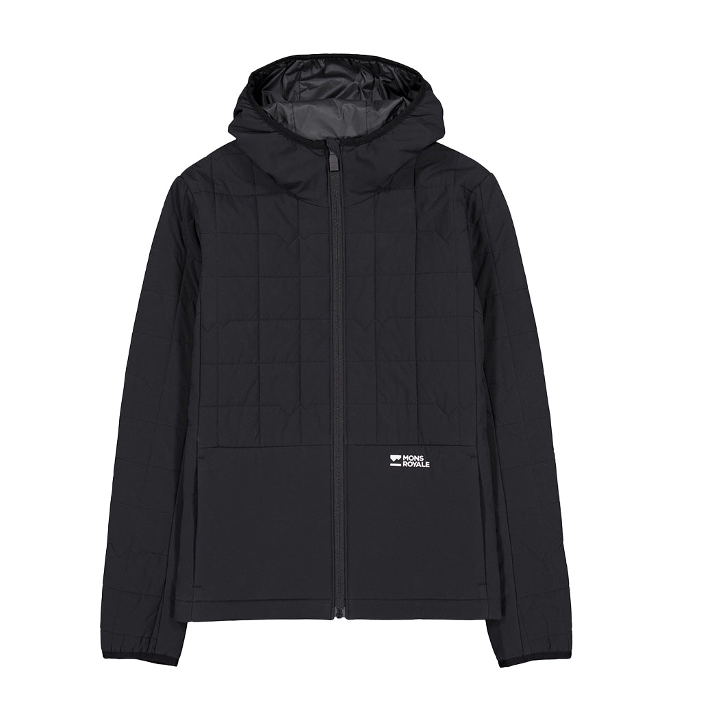 Canyon Merino Insulated Hooded Jacket - Black