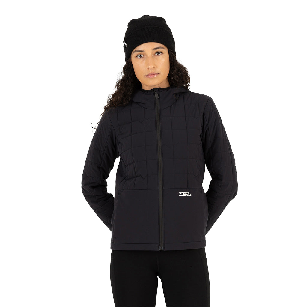 Canyon Merino Insulated Hooded Jacket - Black