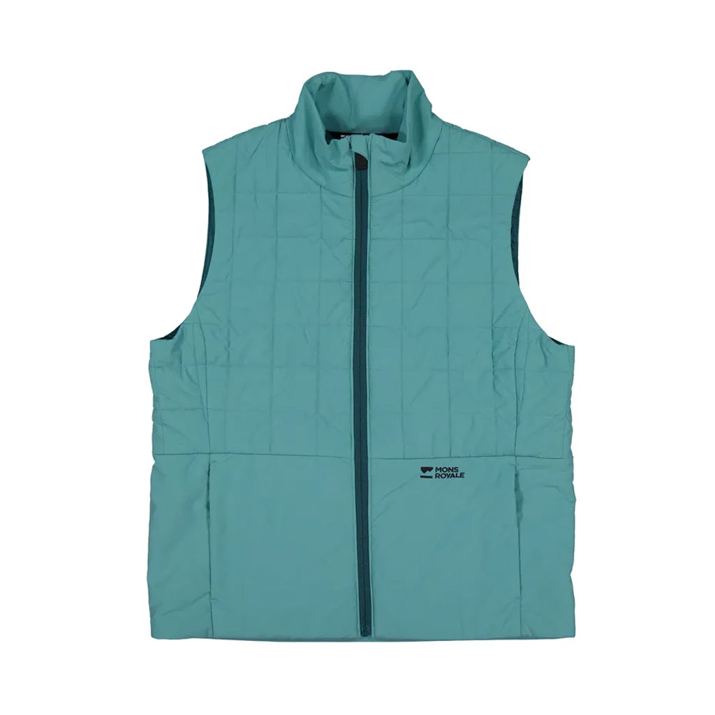 Canyon Merino Insulated Vest - Light Teal