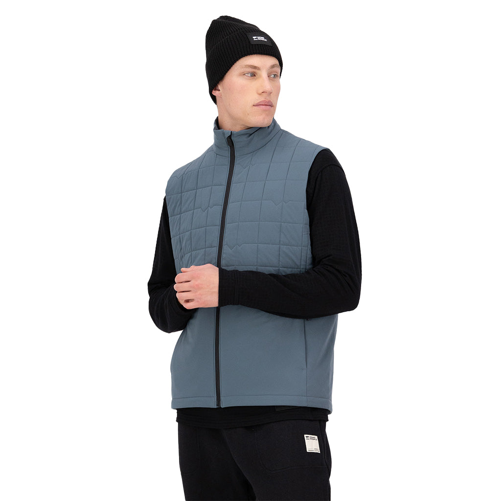 Canyon Merino Insulated Vest - Goblin Blue
