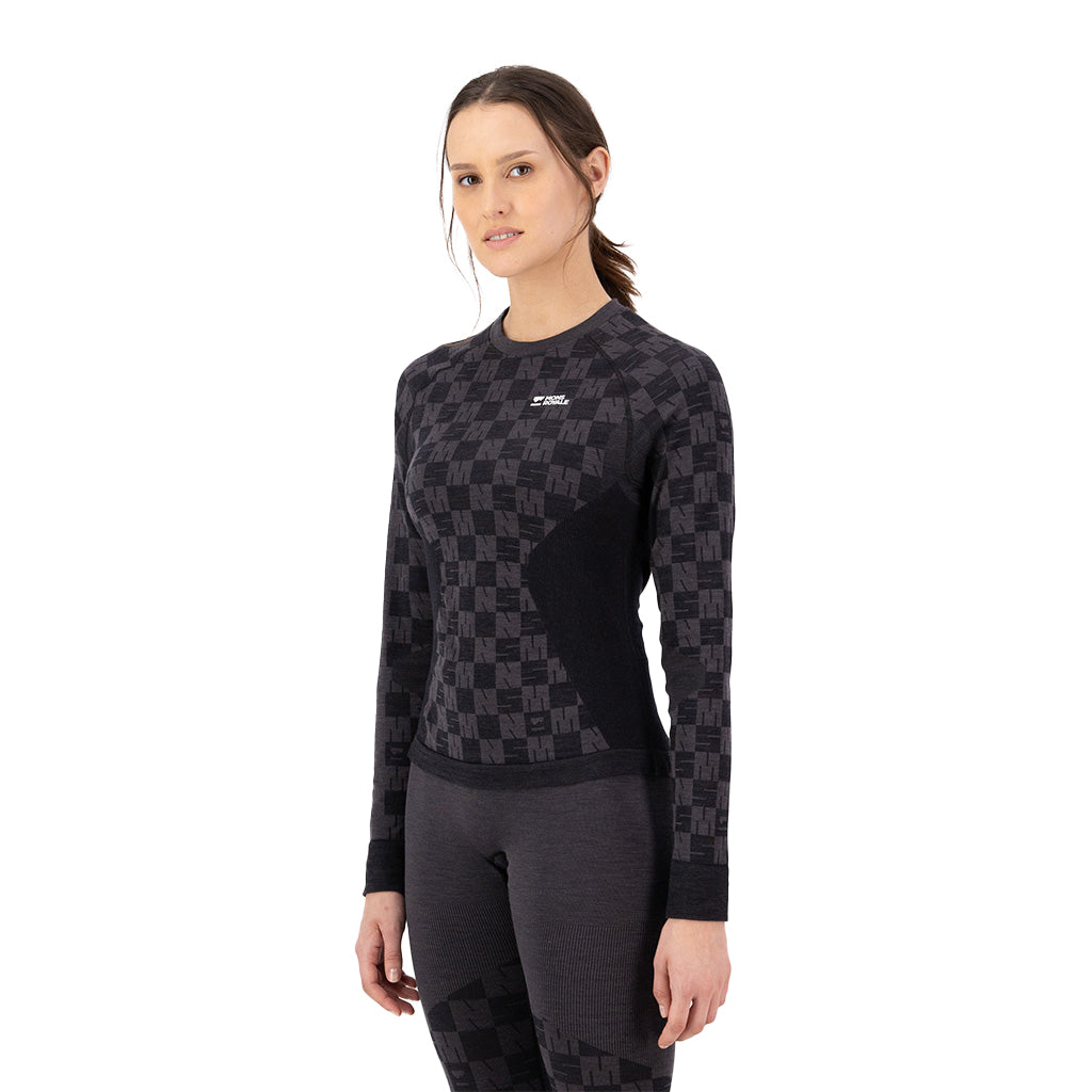 Ascender Merino Seamless Long Sleeve - Forged Iron