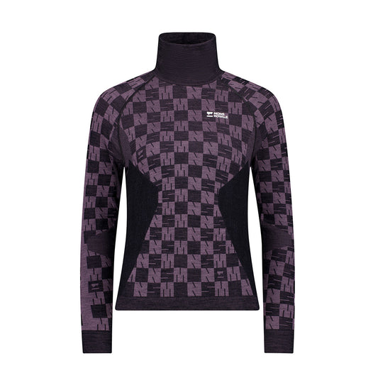 Ascender Merino Seamless Mock Neck Long Sleeve - M