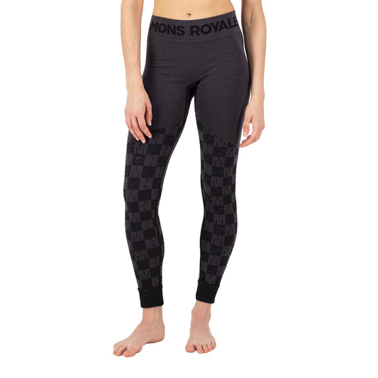 Ascender Merino Seamless Legging - Forged Iron / B