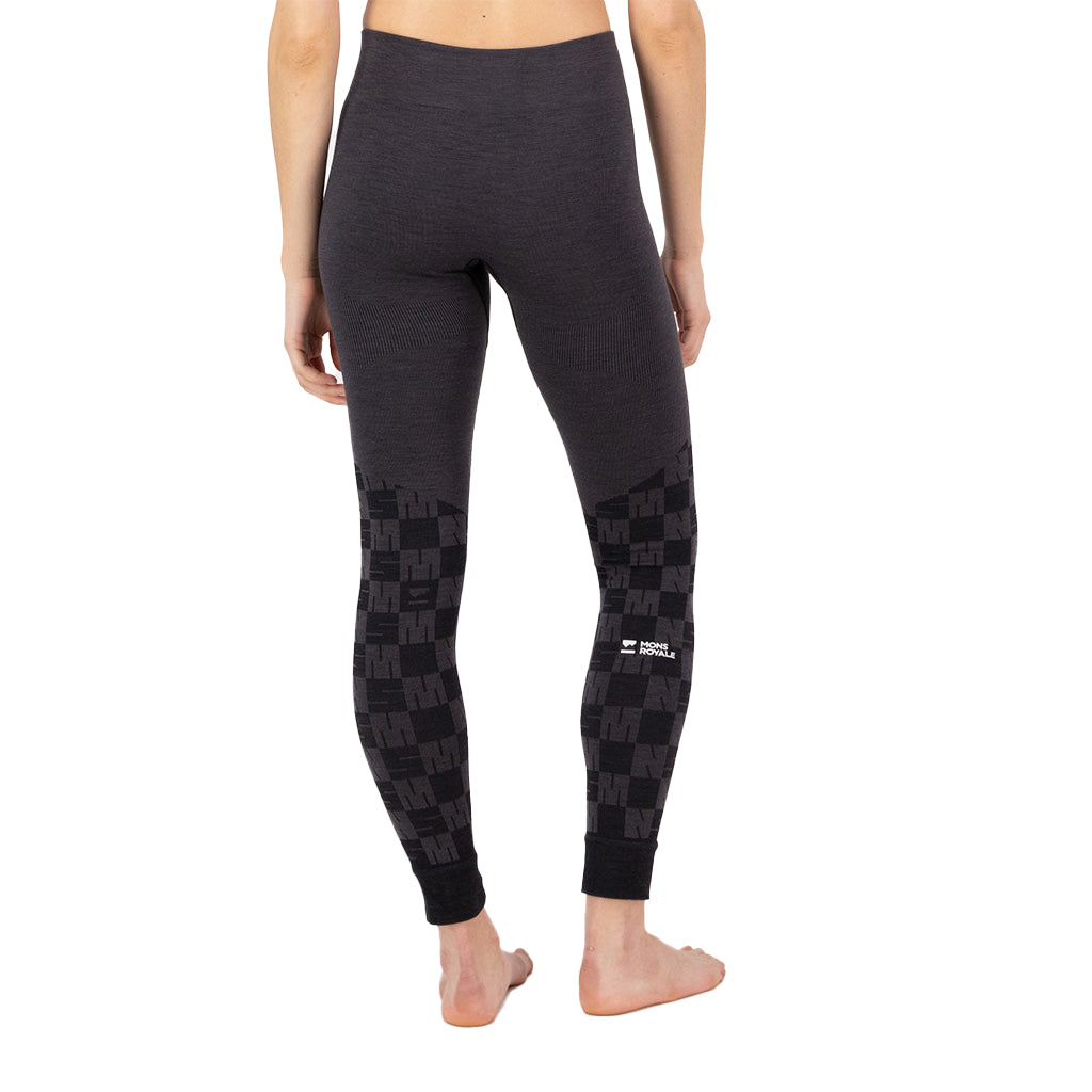 Ascender Merino Seamless Legging - Forged Iron / B