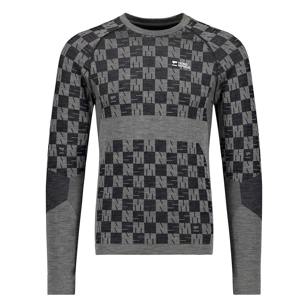 Ascender Merino Seamless Long Sleeve - Dried Sage