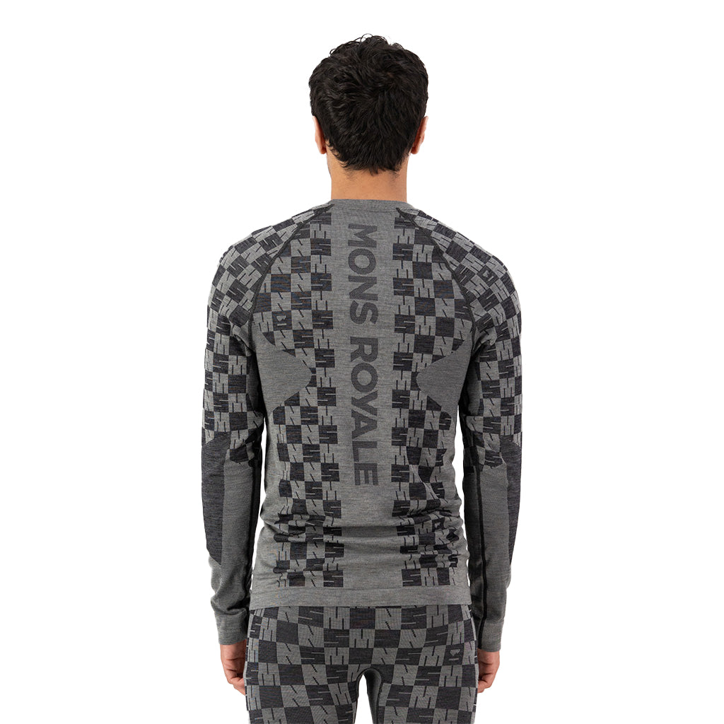 Ascender Merino Seamless Long Sleeve - Dried Sage
