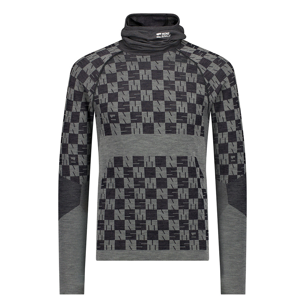 Ascender Merino Seamless Hooded Long Sleeve - Drie