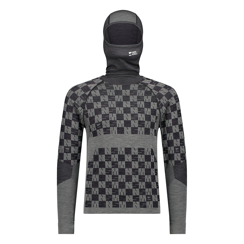 Ascender Merino Seamless Hooded Long Sleeve - Drie