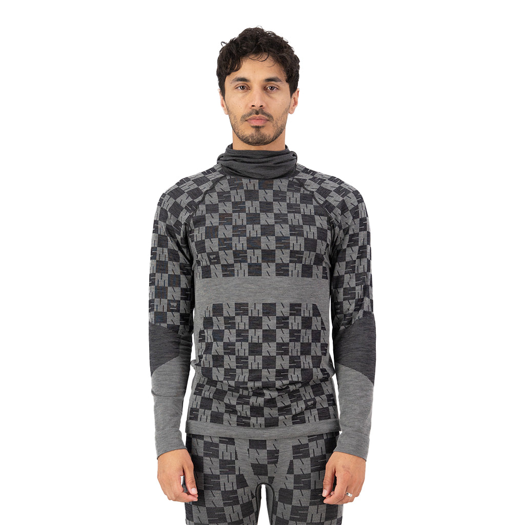 Ascender Merino Seamless Hooded Long Sleeve - Drie