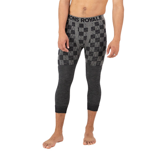Ascender Merino Seamless Legging - Dried Sage / Bl