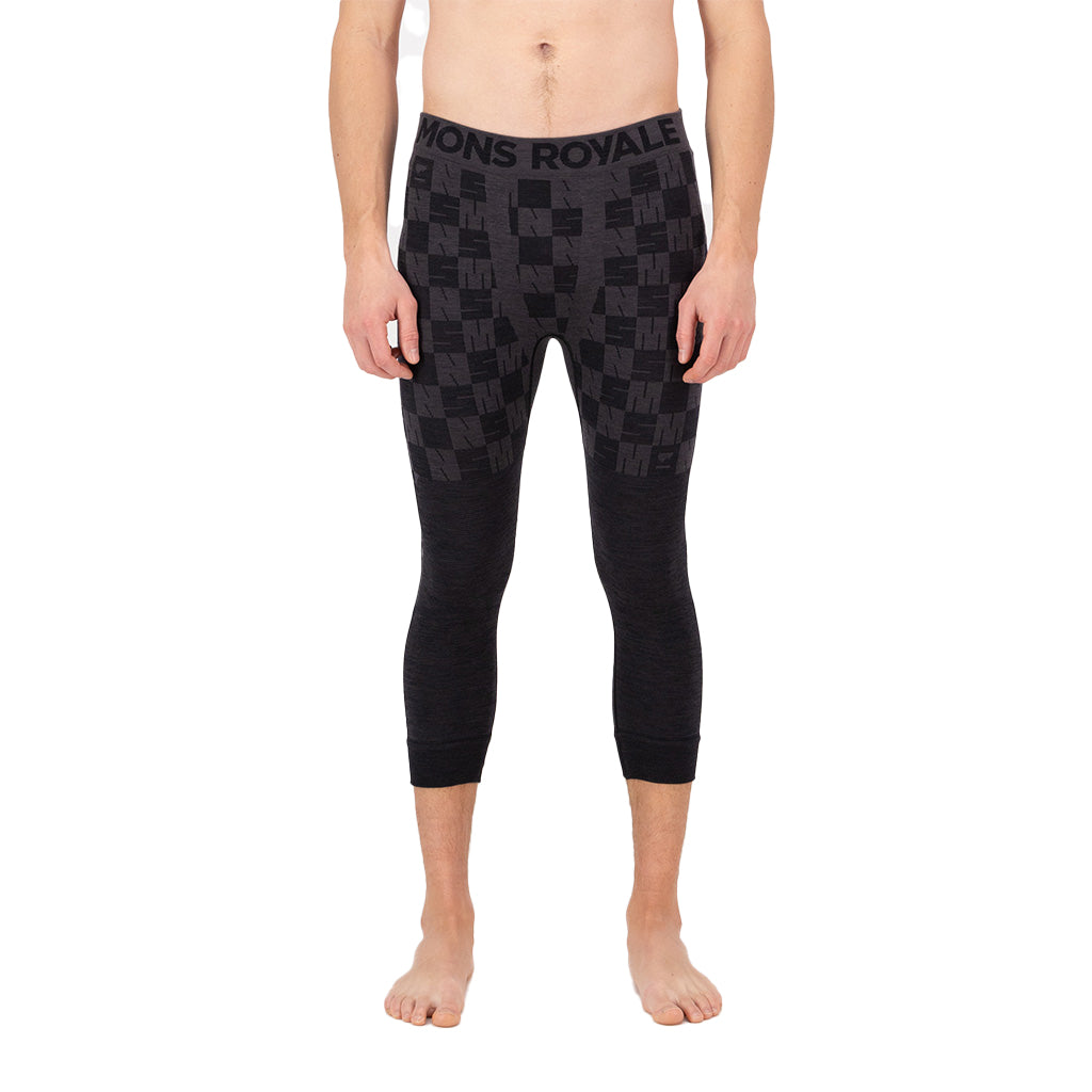 Ascender Merino Seamless Legging - Forged Iron / B