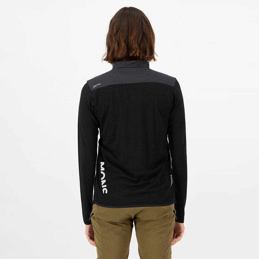 Womens Diversion Merino Wind Vest Black