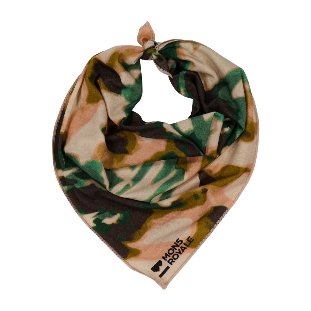 Renegade Merino Bike Bandana - Brush Camo