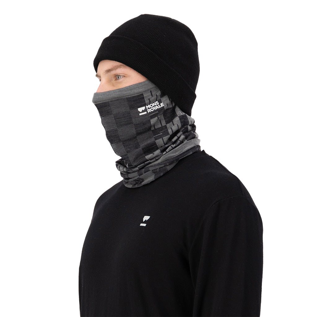Ascender Merino Seamless Neckwarmer - Dried Sage /