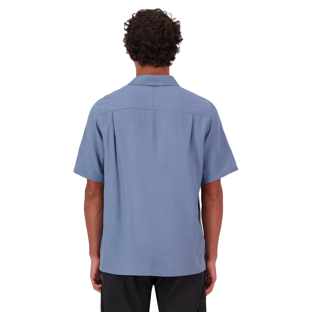 AT Merino Short Sleeve Shirt - Horizon Blue