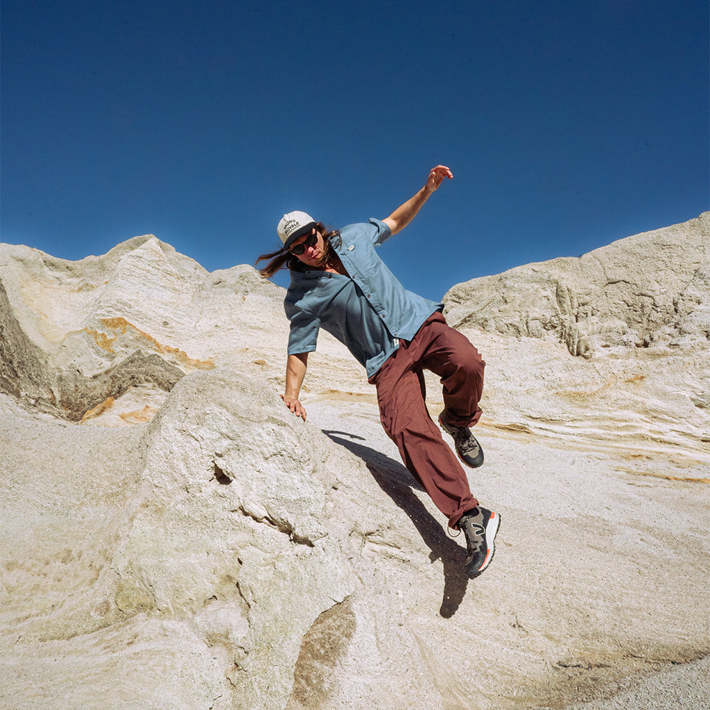 AT Merino Short Sleeve Shirt - Horizon Blue