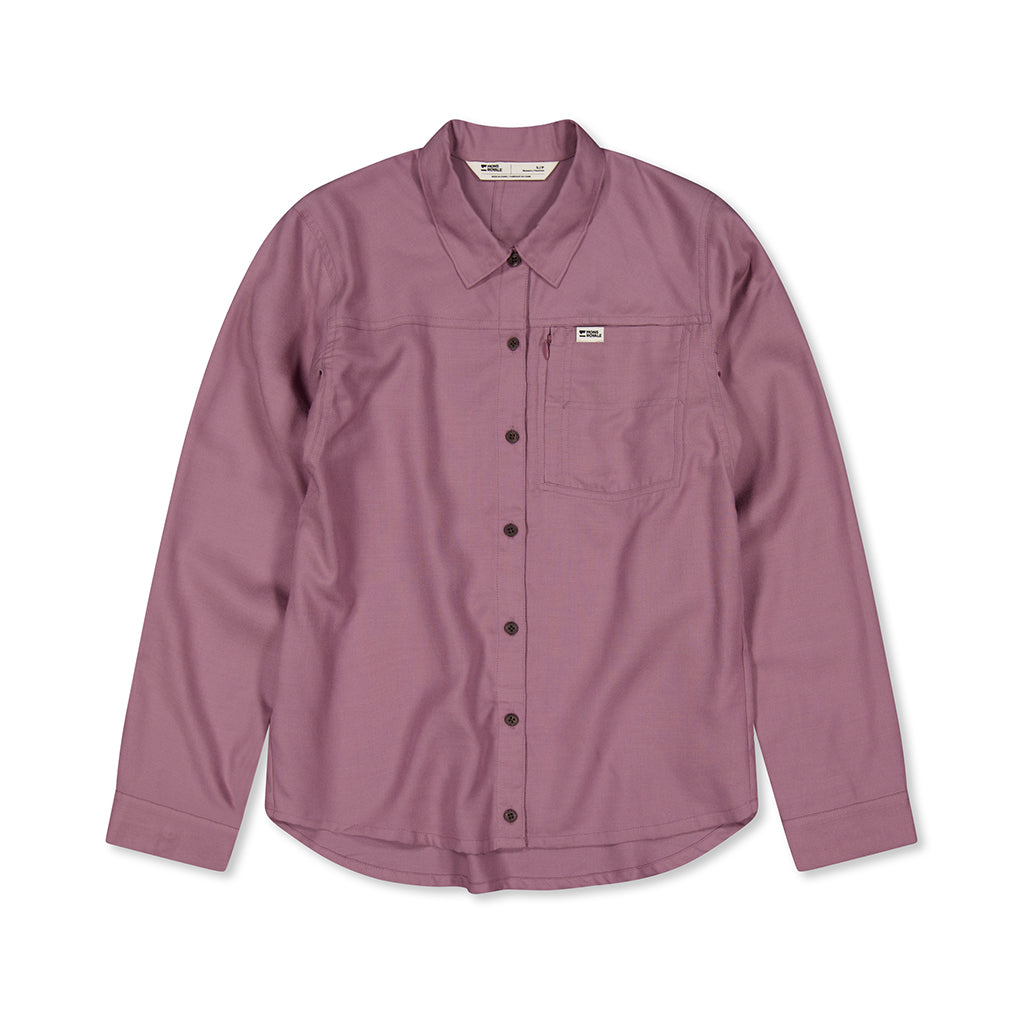 AT Merino Long Sleeve Shirt - Sierra Pink