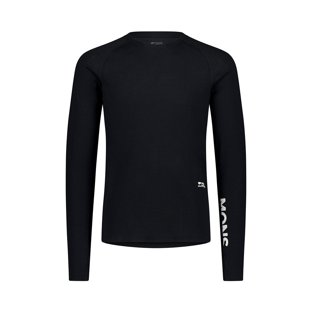 Temple Merino Long Sleeve - Black