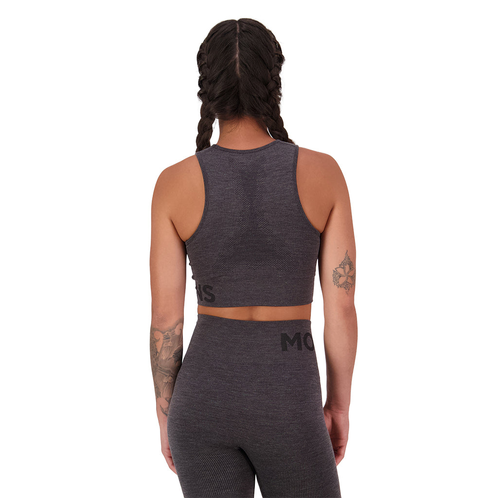 Solace Merino Seamless Tank - Forged Iron