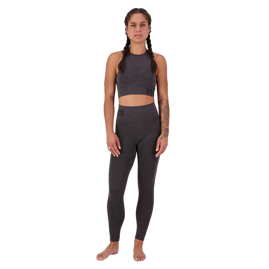 Solace Merino Seamless Tank - Forged Iron