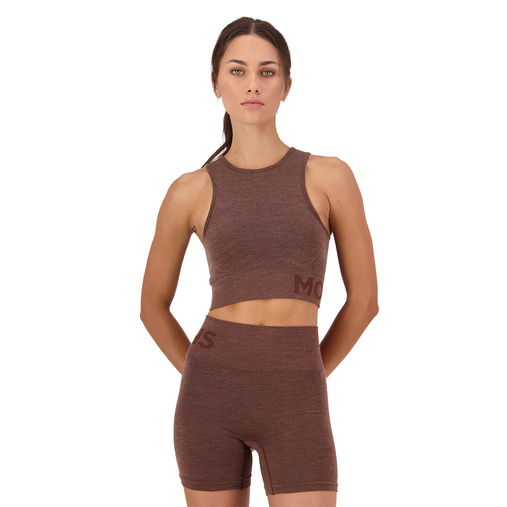 Solace Merino Seamless Tank - Henna