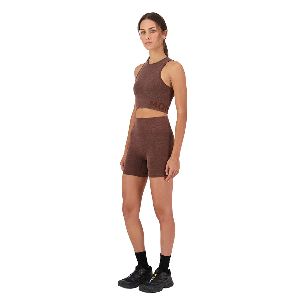 Solace Merino Seamless Tank - Henna