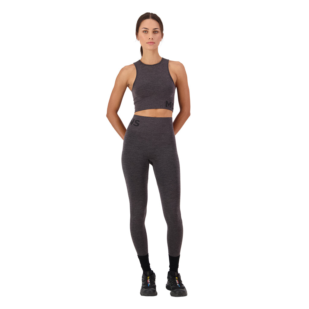 Solace Merino Seamless Legging - Forged Iron