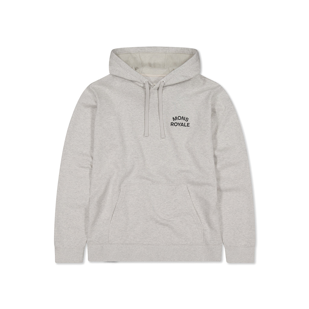 Inversion Merino Hoodie - Light Grey Heather