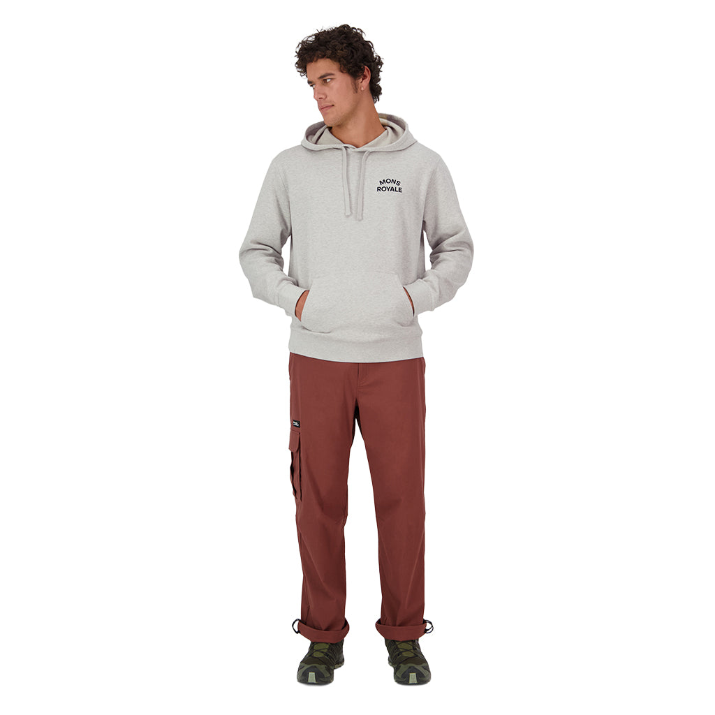 Inversion Merino Hoodie - Light Grey Heather