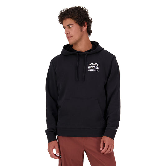 Inversion Merino Hoodie - Black