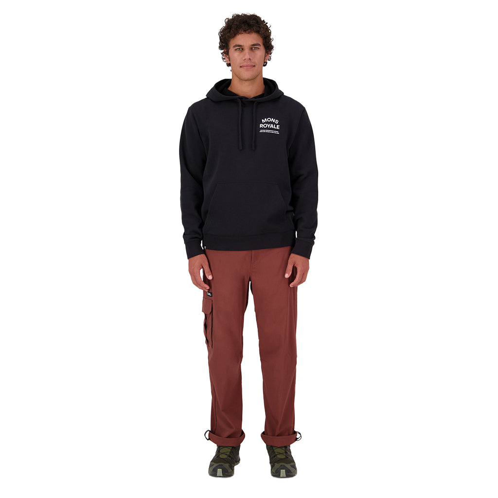 Inversion Merino Hoodie - Black