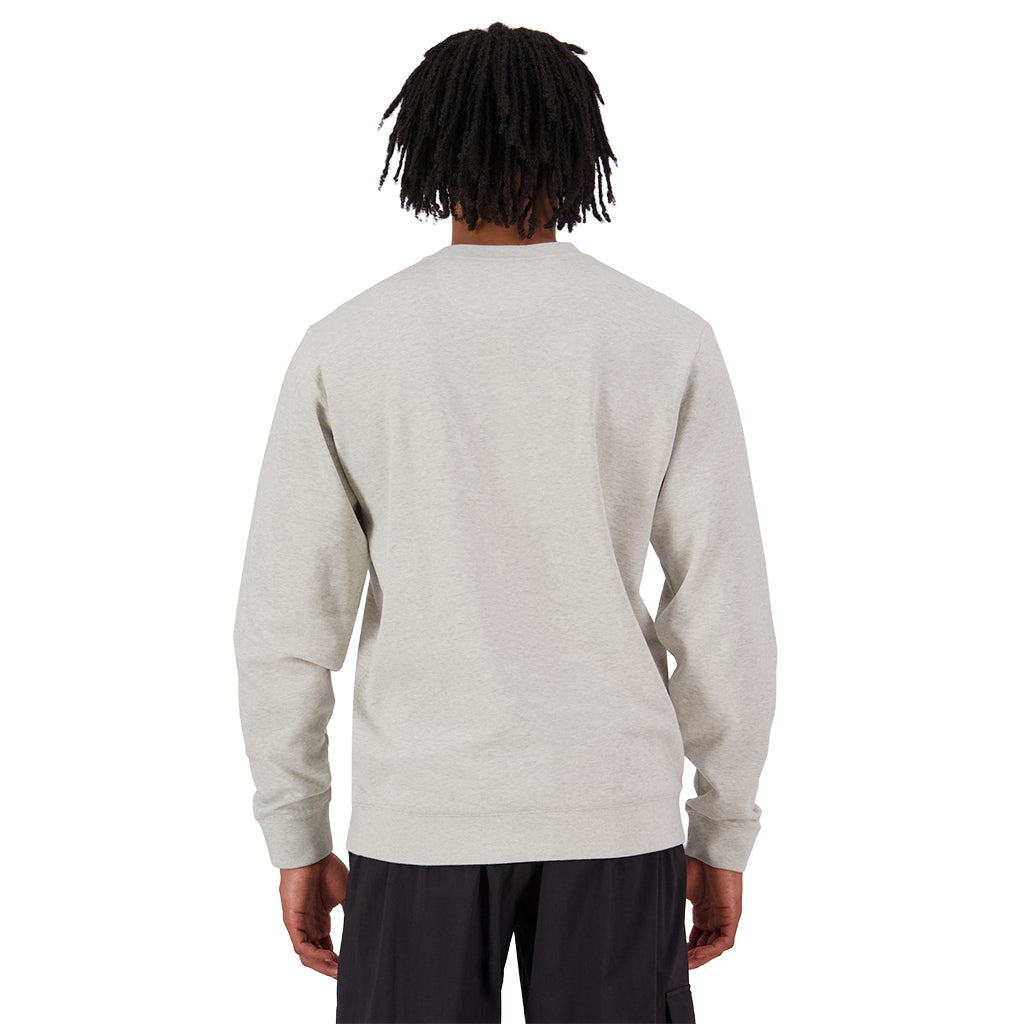 Inversion Merino Crew - Light Grey Heather
