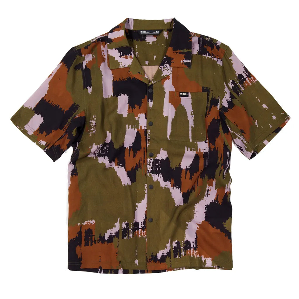 Breezer Merino Short Sleeve Shirt - Glitch Camo