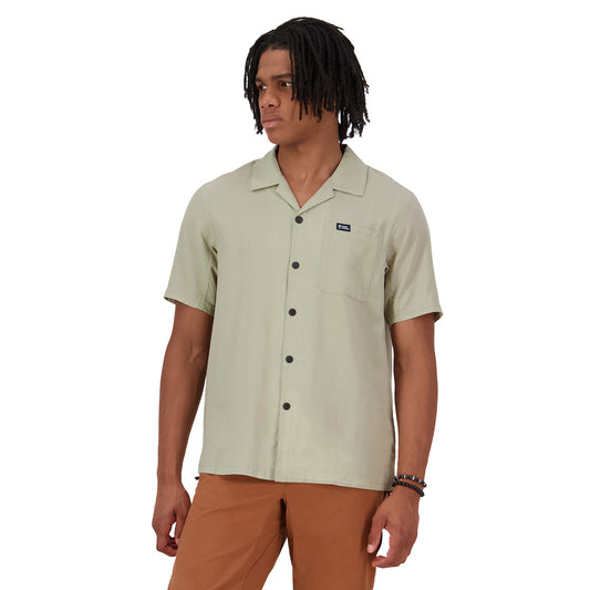Breezer Merino Short Sleeve Shirt - Dried Eucalyptus