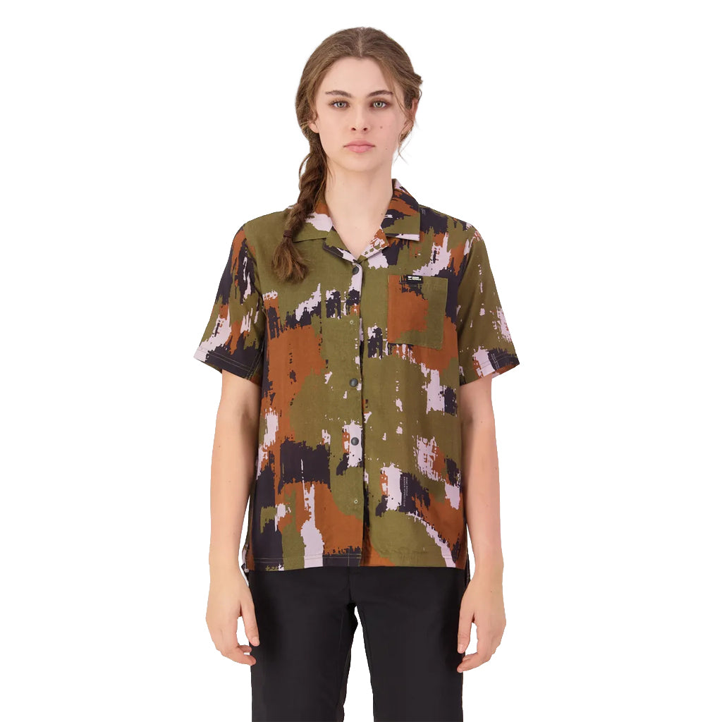 Breezer Merino Short Sleeve Shirt - Glitch Camo