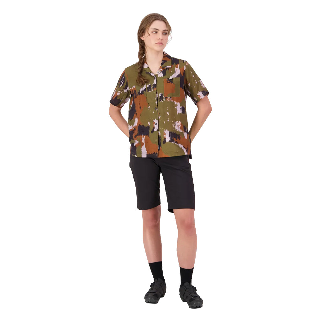 Breezer Merino Short Sleeve Shirt - Glitch Camo