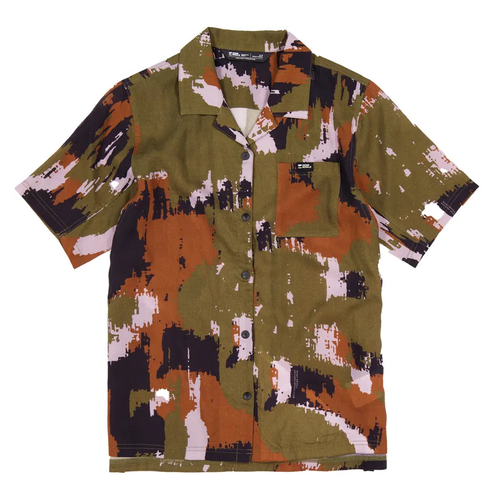 Breezer Merino Short Sleeve Shirt - Glitch Camo