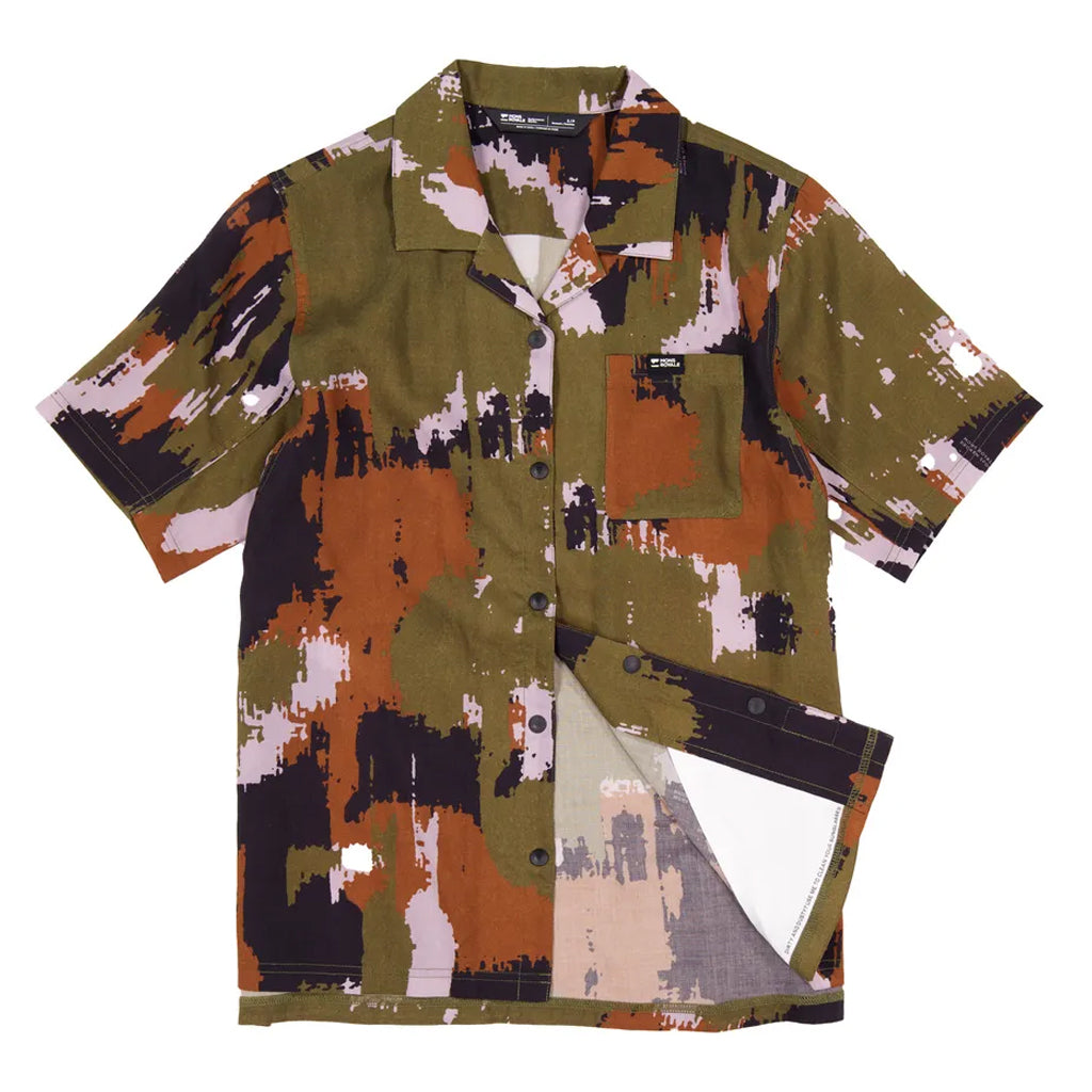 Breezer Merino Short Sleeve Shirt - Glitch Camo