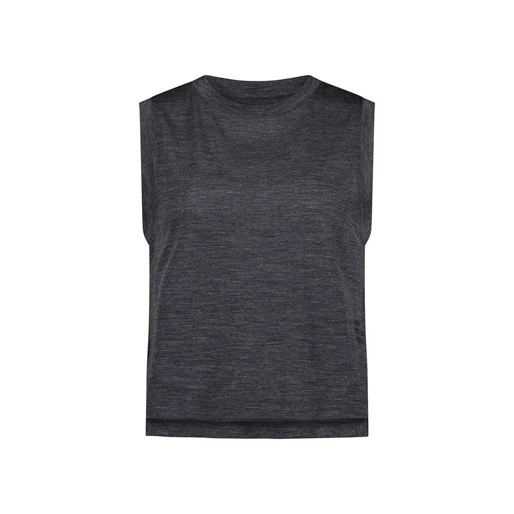 Zephyr Merino Tencel™ Tank - Smoke