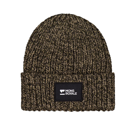Triple Treat Merino Beanie - Dark Olive