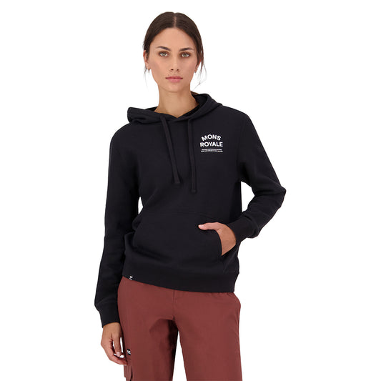 Inversion Merino Hoodie - Black