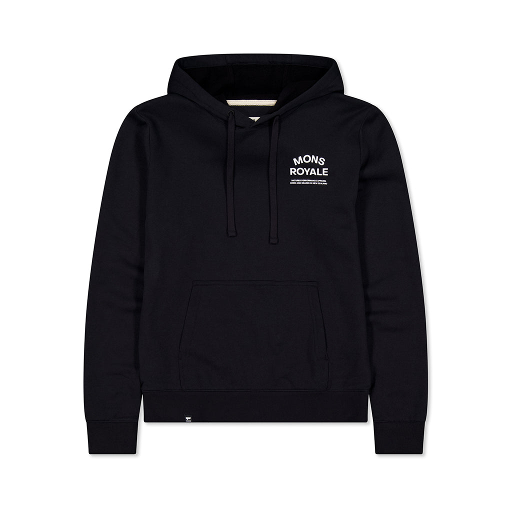 Inversion Merino Hoodie - Black