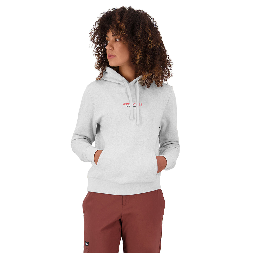 Inversion Merino Hoodie - Light Grey Heather