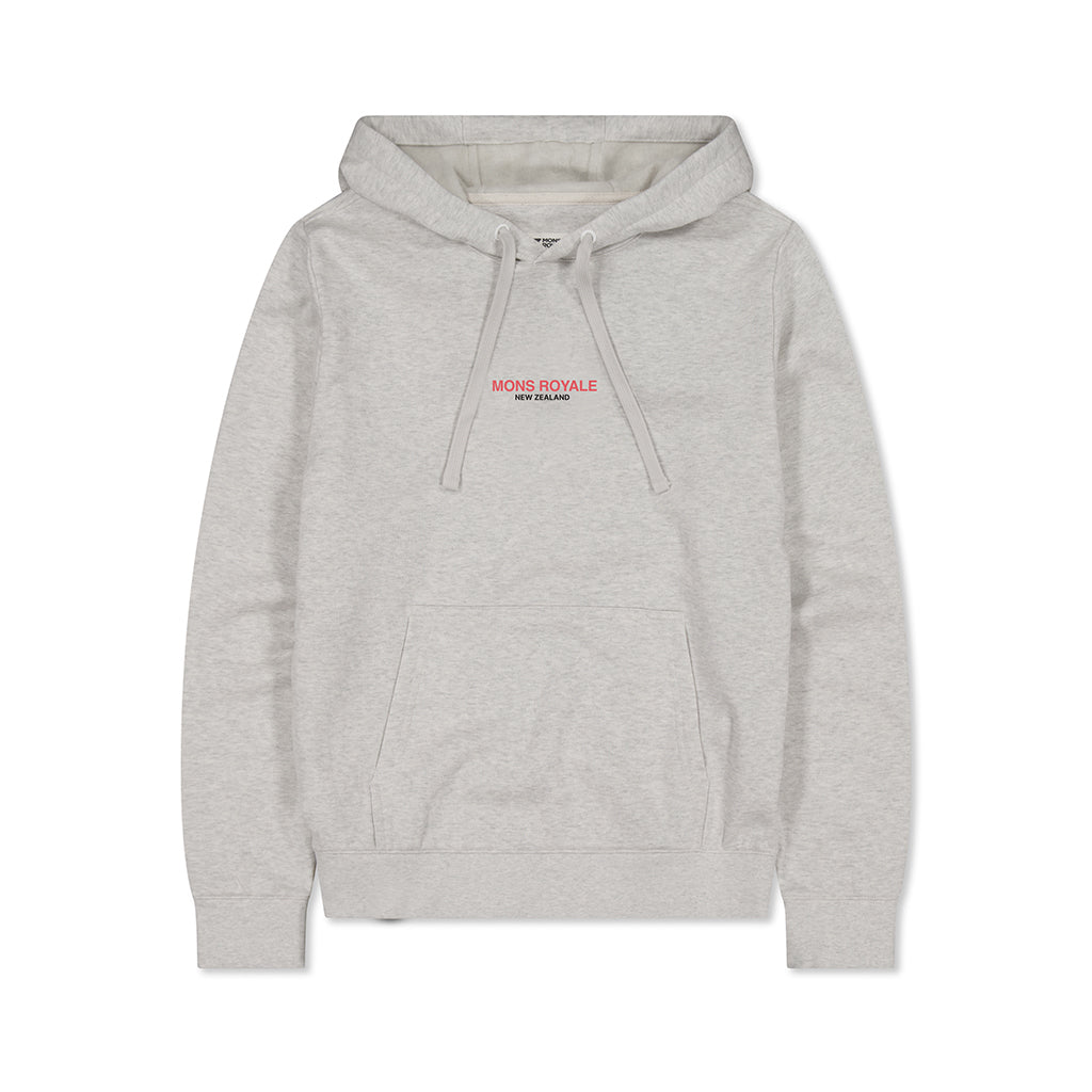 Inversion Merino Hoodie - Light Grey Heather
