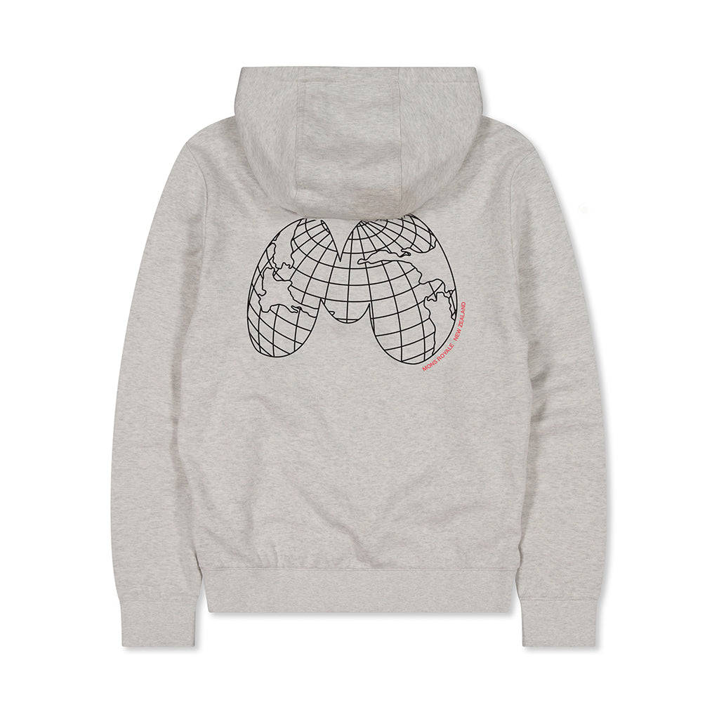 Inversion Merino Hoodie - Light Grey Heather