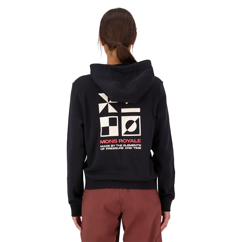 Inversion Merino Hoodie - Black